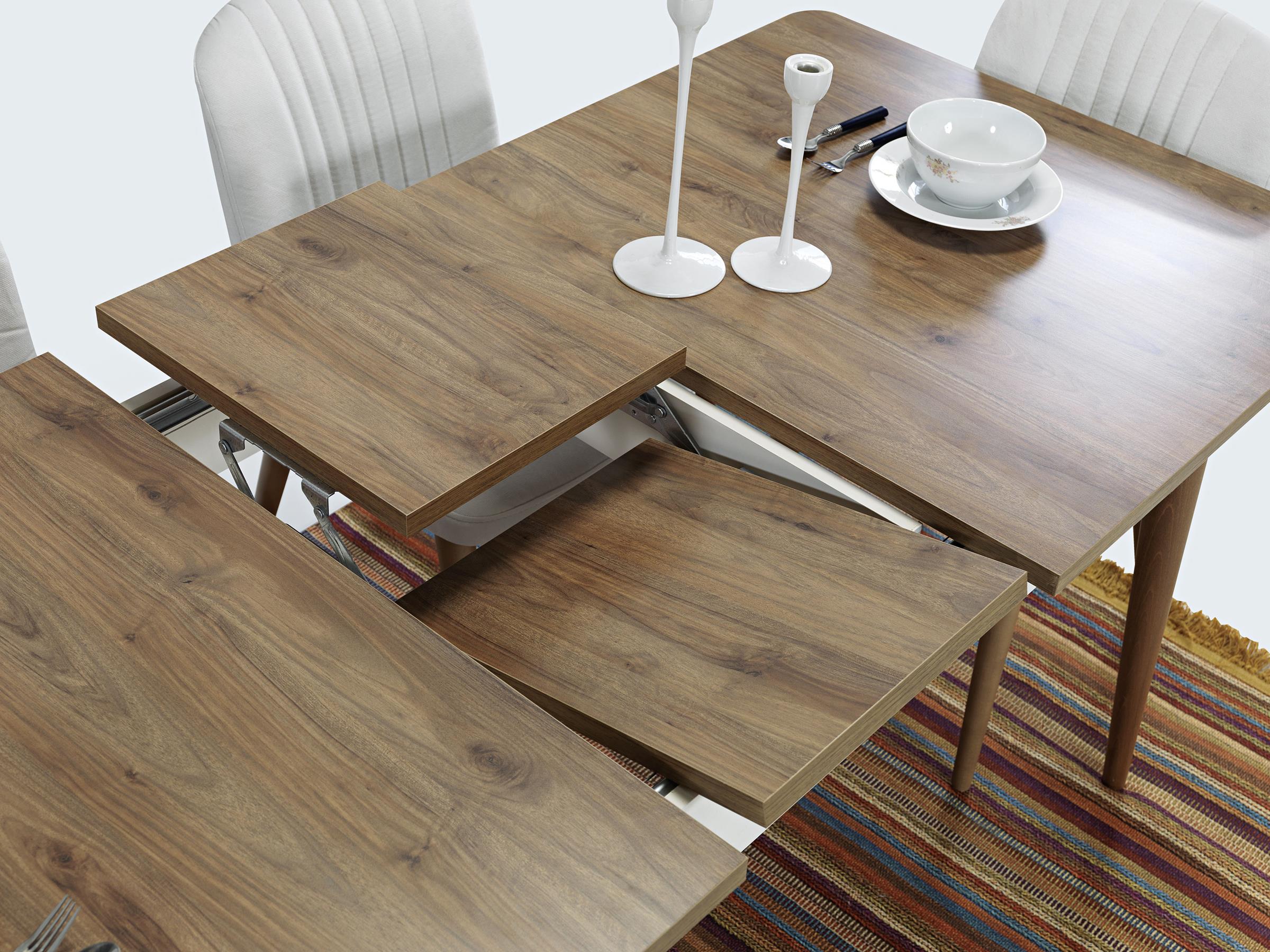 Santino Yemek Odası Beyaz Lamia Home